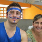 Tulio e sua mãe Luiza